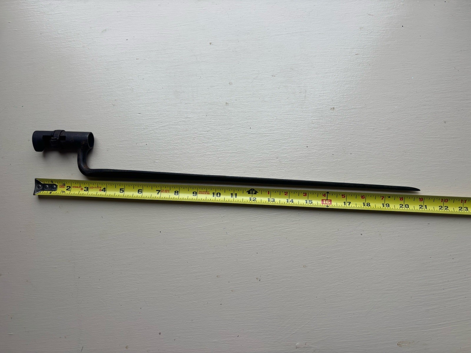 Original Civil War US M1855 Socket Bayonet/ Nice Uncleaned patina.