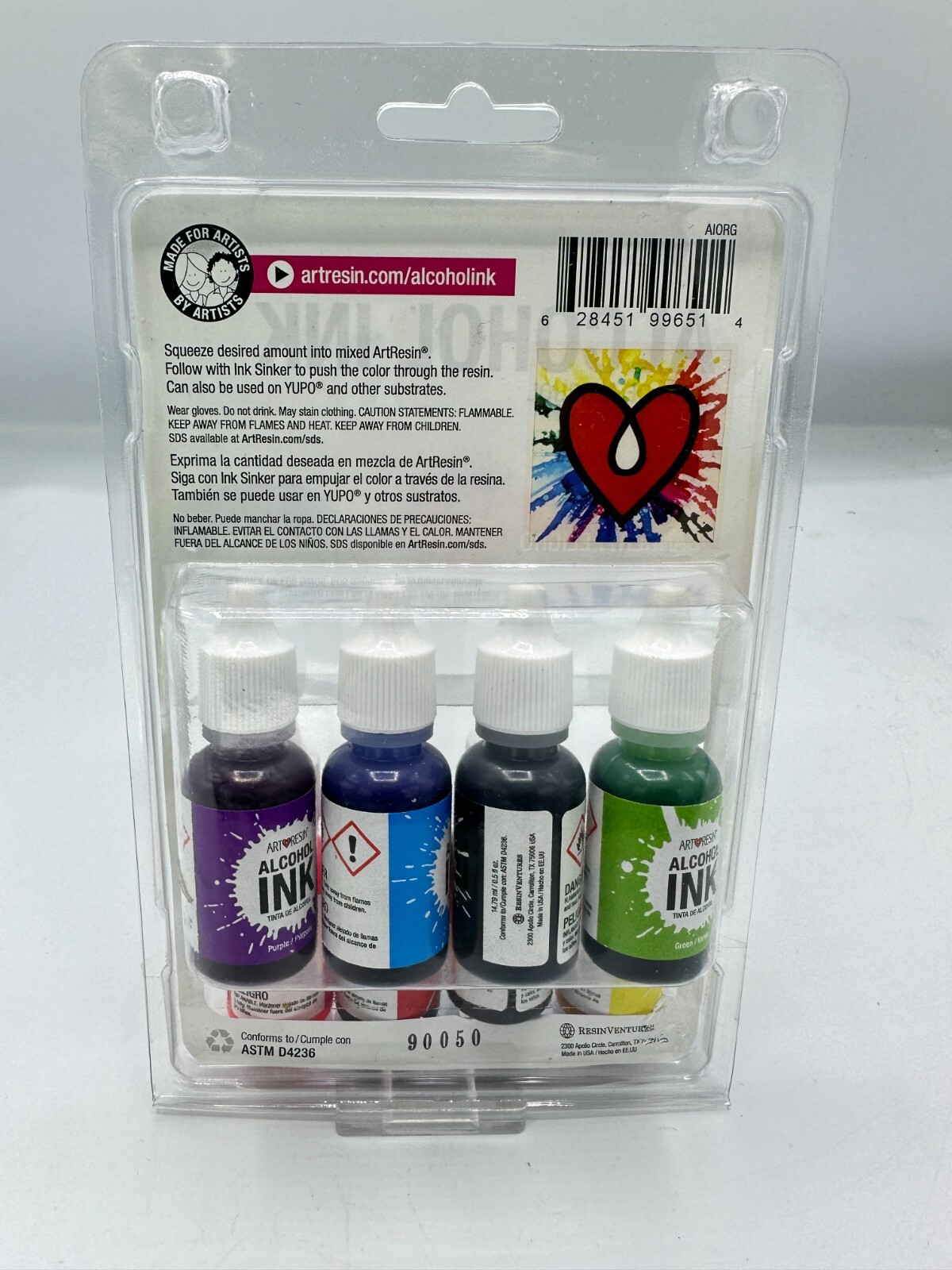 Alcohol Ink - 8 Pieces Set - #AIORG
