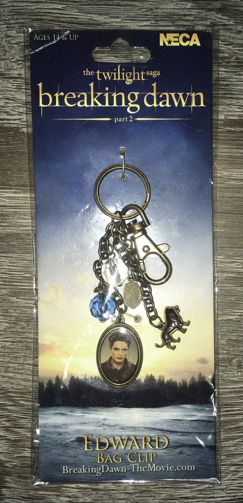 The Twilight Saga - Breaking Dawn Part 2 - EDWARD Bag Clip