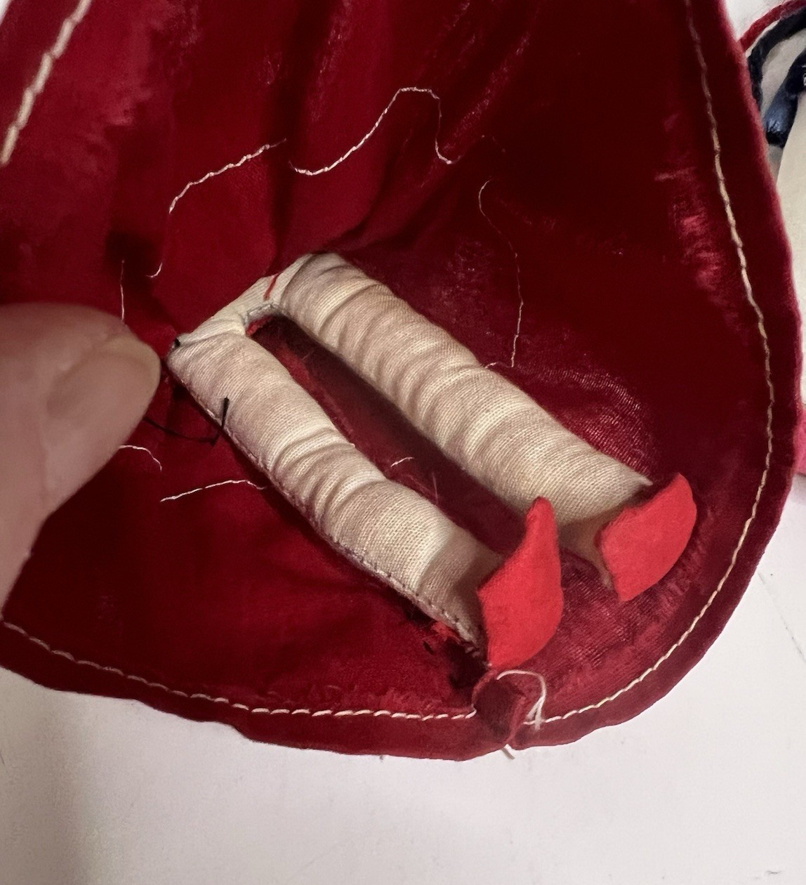 3 Vintage Navajo Fabric Doll Family Handmade Native American Man Woman Child