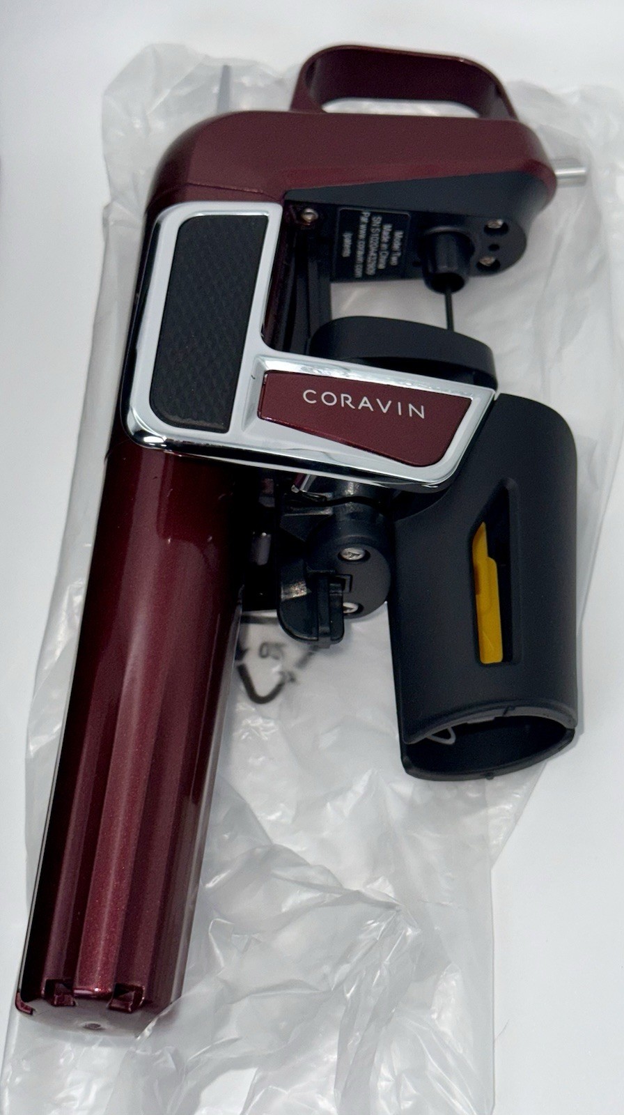 NEW! Coravin Model Two ELITE PRO BURGUNDY 112204 Wine Preservation Sys. NO CORKS