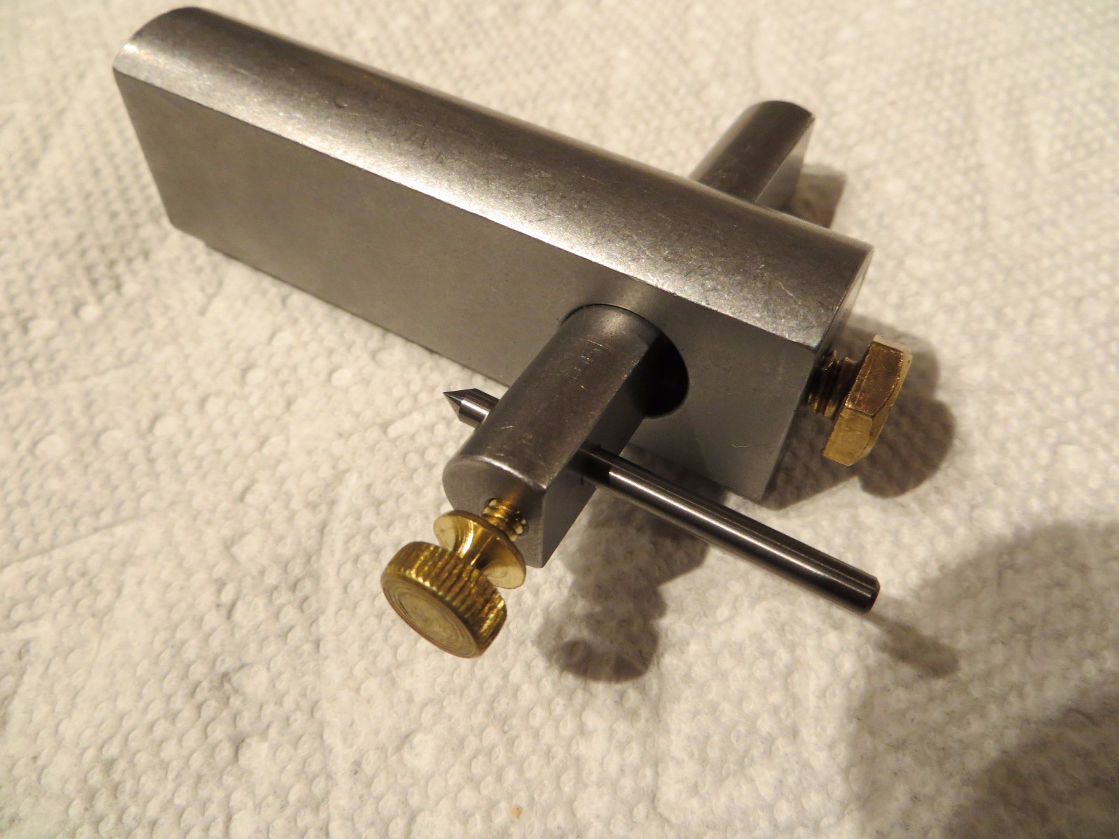 Knife Maker's Edge Line Scriber, Edge Scribe, 2X72 Knife Maker's Center Scribe