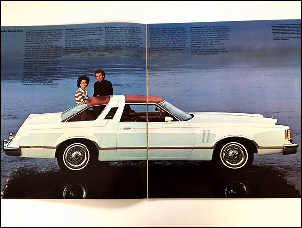 1977 Ford Thunderbird 12-page Vintage Original Car Sales Brochure Catalog