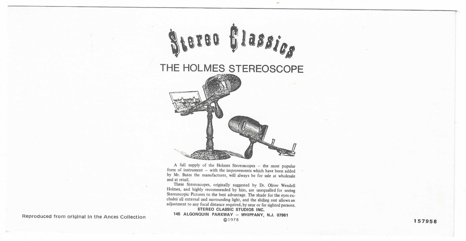 The New Woman, Wash Day, 1978 Reproduction Stereoview