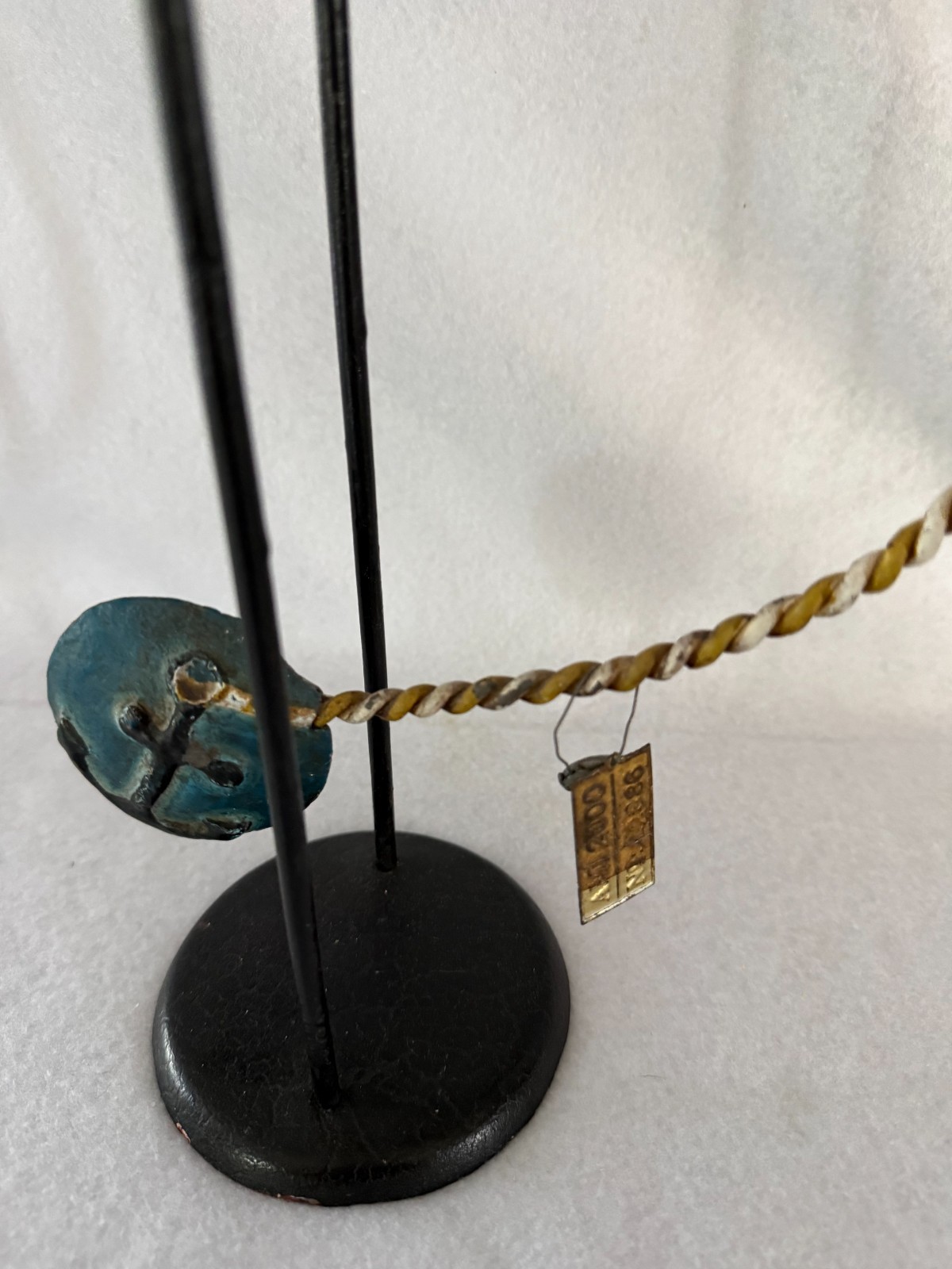 Authentic Models Nautical Salty Dog Rowing Sailor 18" Balance Toy See Video