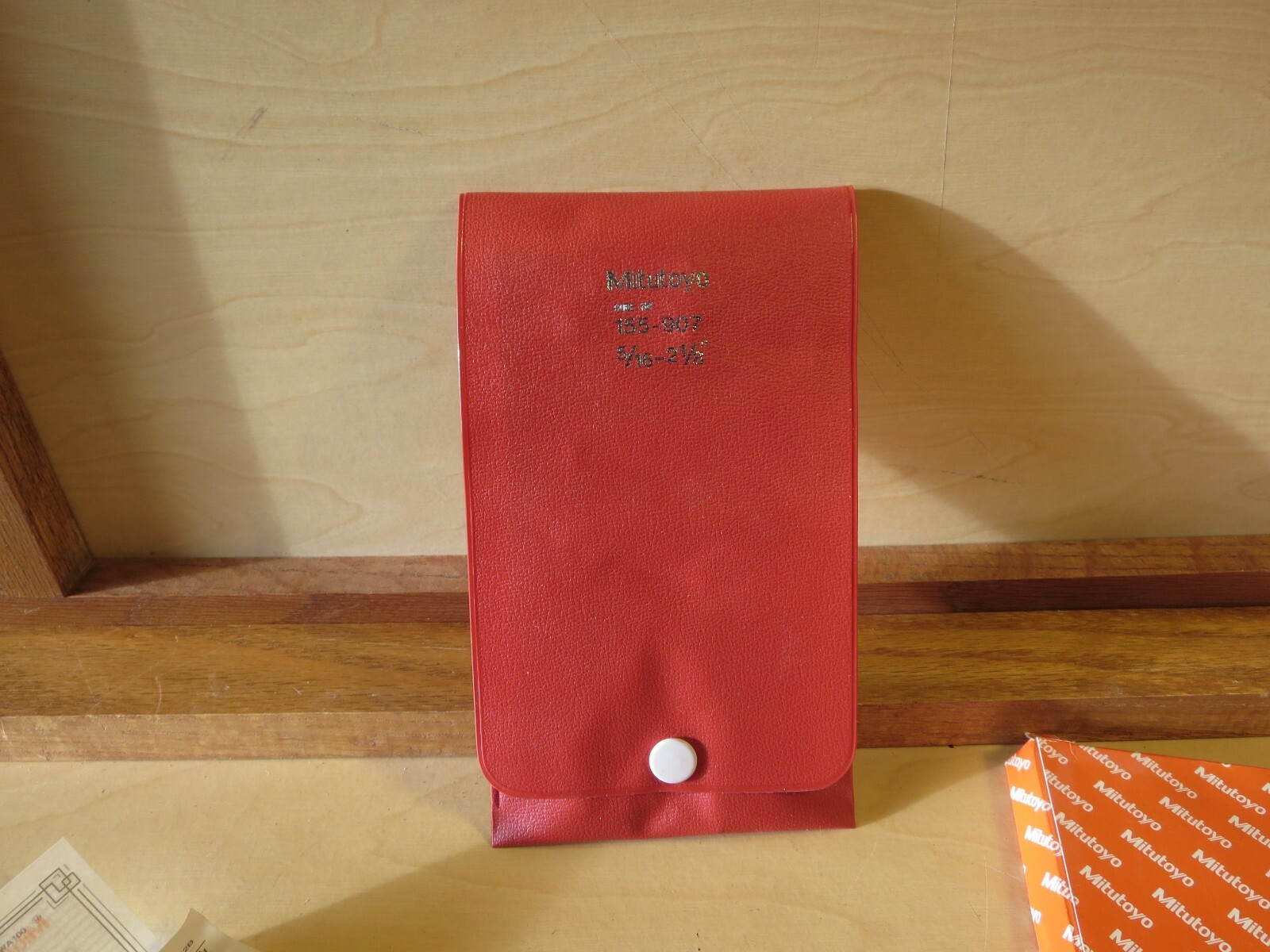 Mitutoyo 155-907 4pc. Telescoping gage set w/ form fit pouch Japan