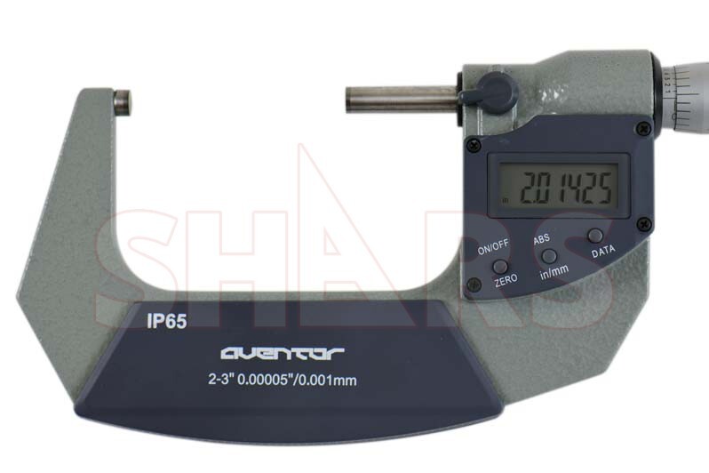 Shars 2-3" 0.00005"/0.001mm Digital Electronic Outside Micrometer IP65 New P]