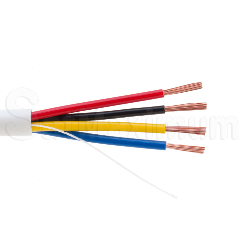 Burglar Security ALARM Cable 500ft 1000ft UTP 18/2 18/4 22/2 22/4 Stranded Solid