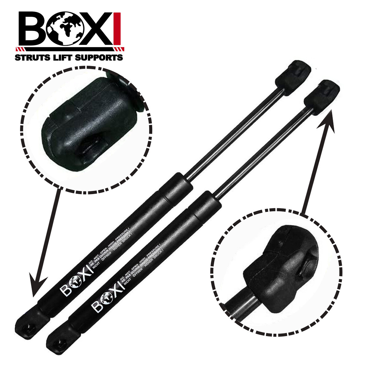 2x Hood Lift Supports Struts Shocks For Acura MDX 07 2008 2009 2010 2011 2012 13