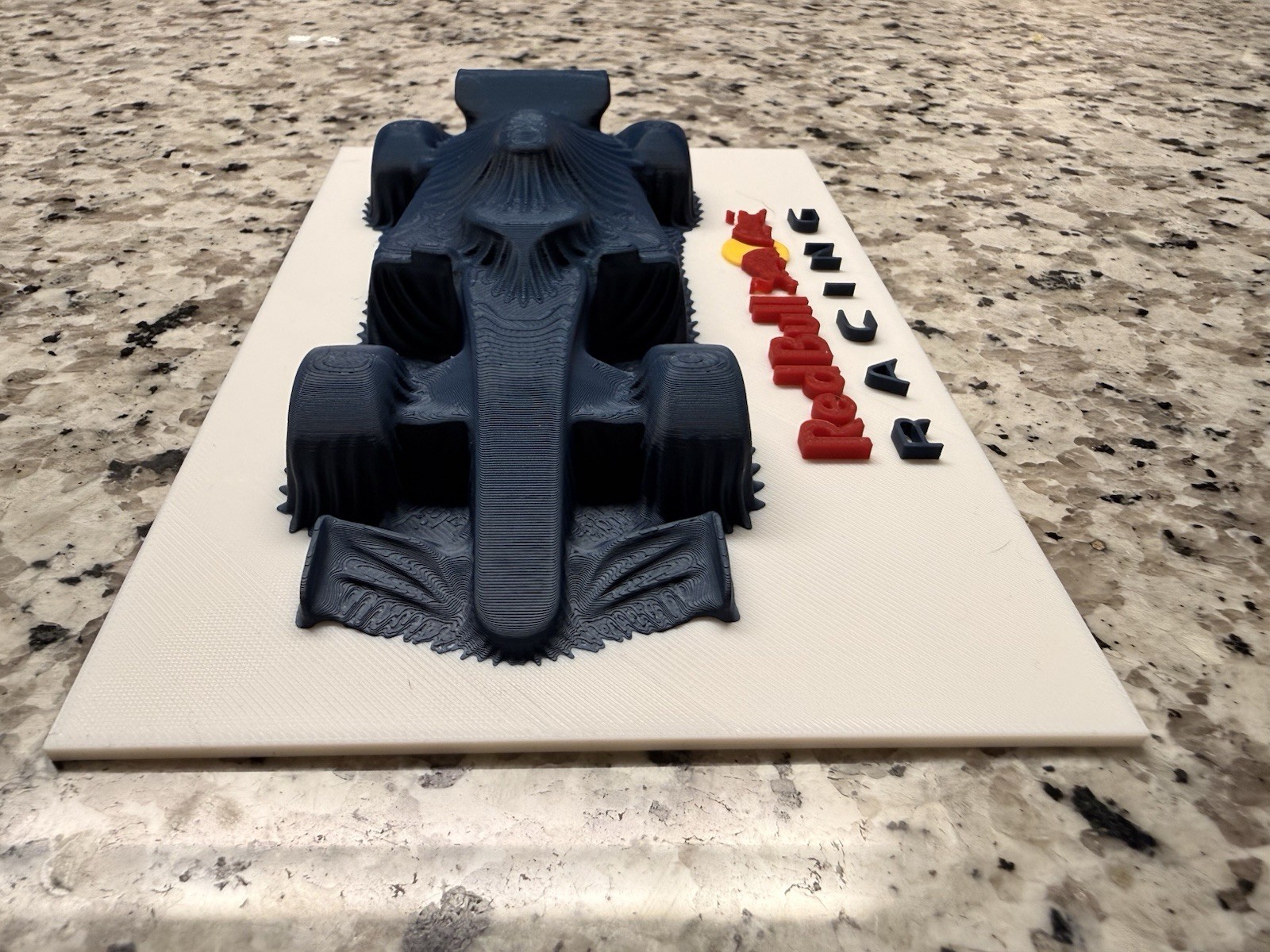 Redbull F1 Car Art Decor Logo Gift For Fan Collector Man Cave Desk