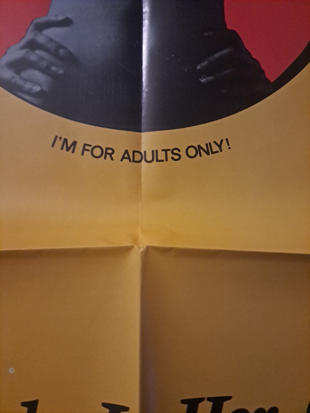 DIRTY TRICK Original Movie Poster 1972 Mardi Perman 27x41