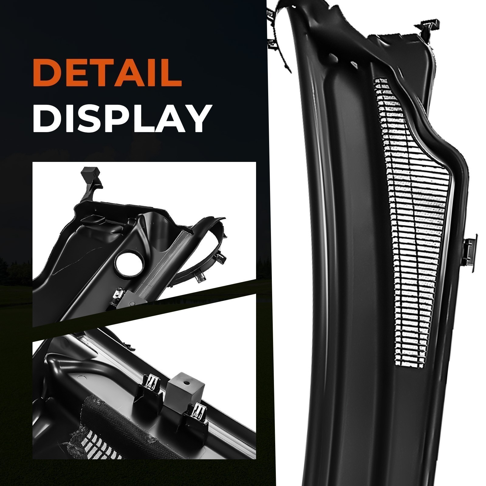 Windshield Wiper Cowl Panel Upper 55079197AH For 2011-2015 Jeep Grand */L