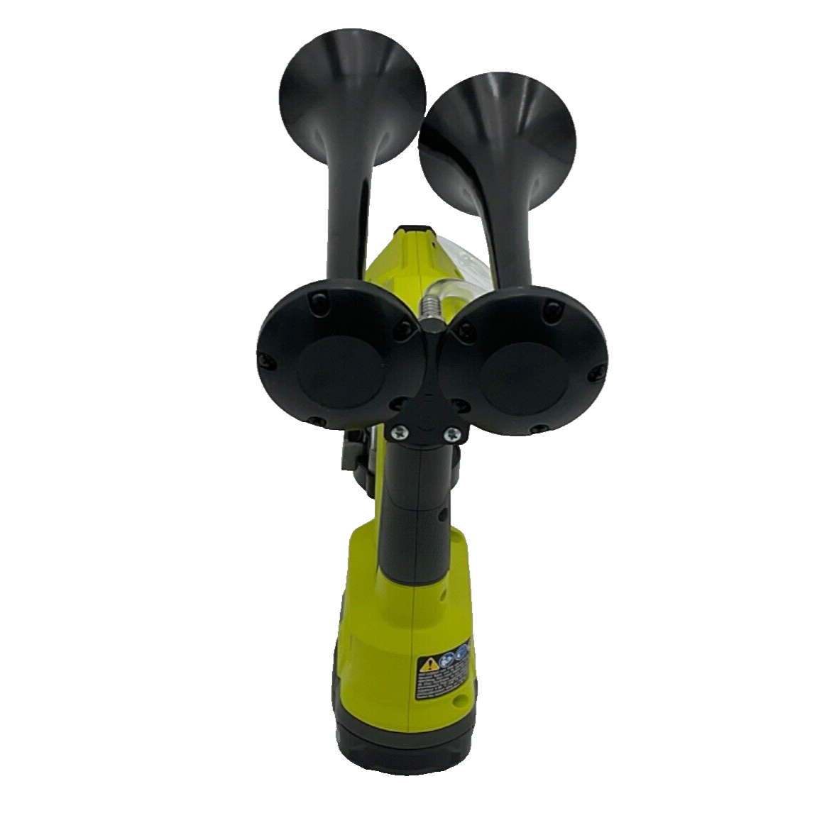 For Ryobi 18V Drill Train Air Horn Dual Black Air Trumpets Double Loud Trumpet