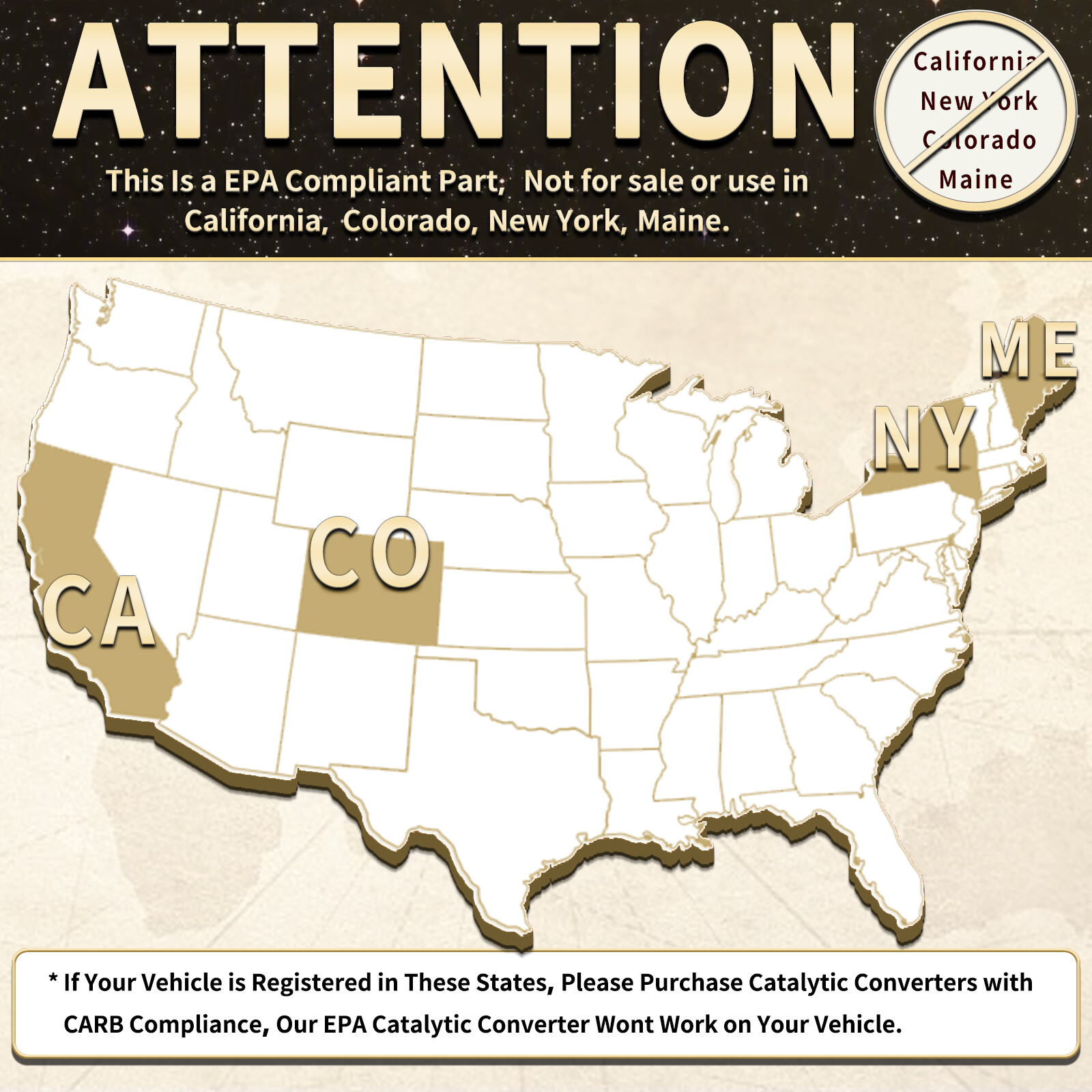 Catalytic Converter for RAM 1500 2009-2019 5.7L Direct Fit