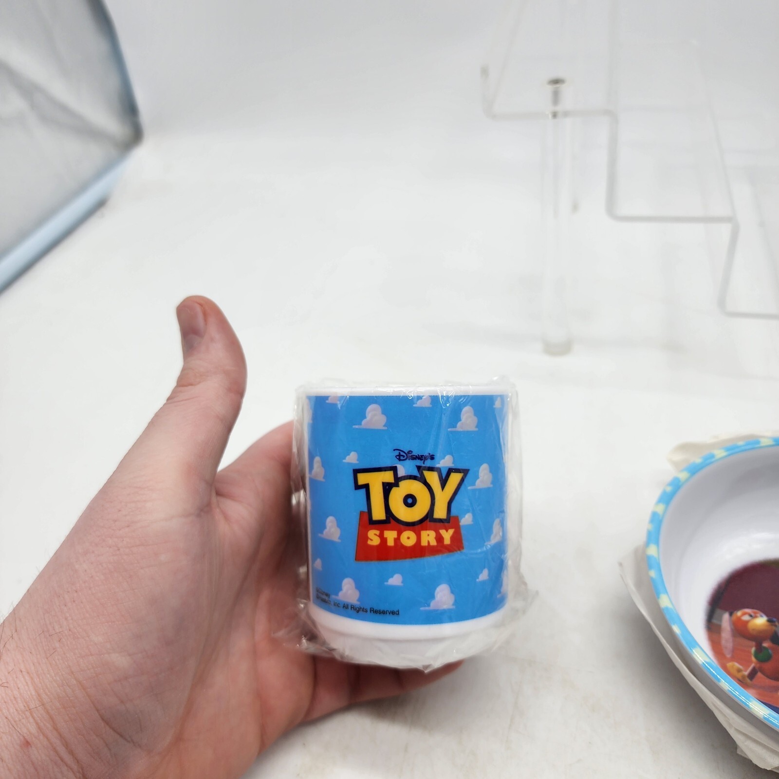 Vintage Toy Story Dinnerware Set Brand New Zak Design 3 Piece Set 1995 Free Ship