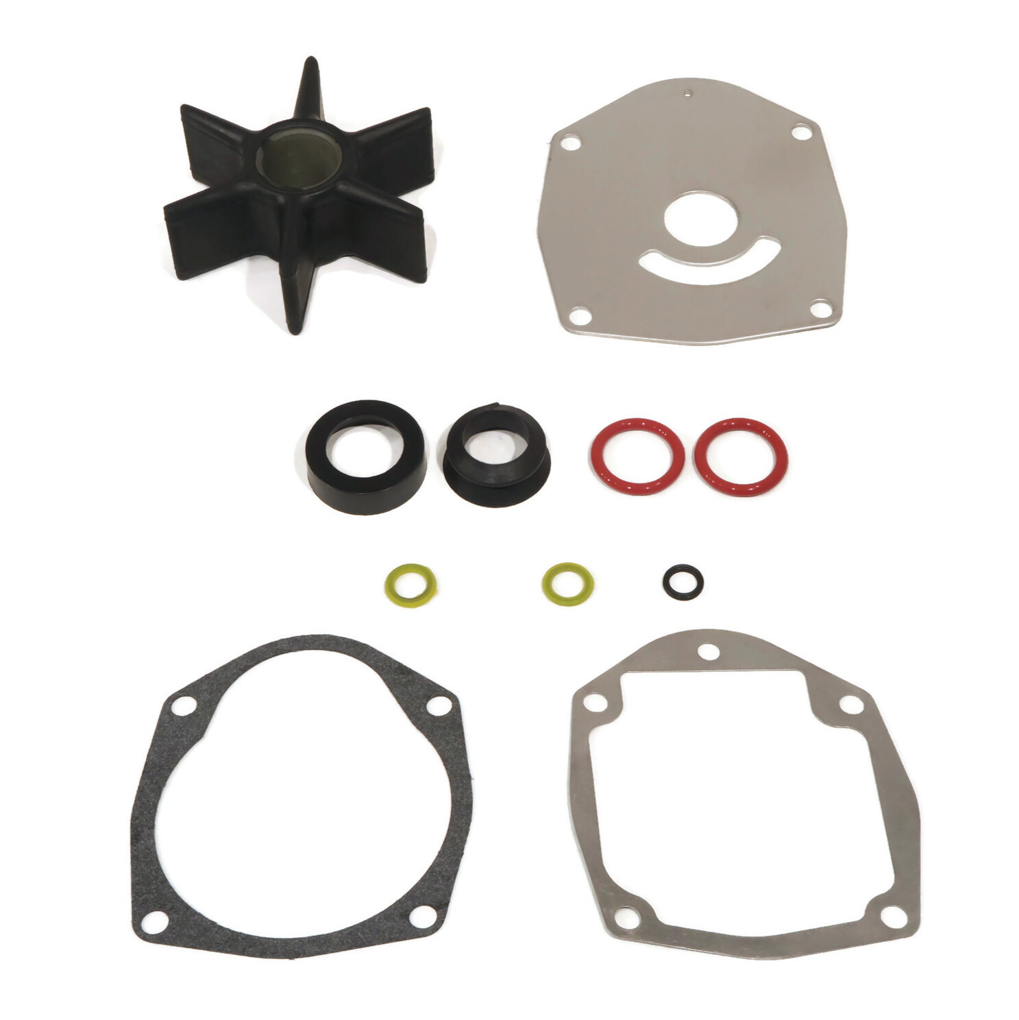 Water Pump Impeller Kit for Mercury 225HP DFI Pro XS 1B752547-2B535608 Outboard