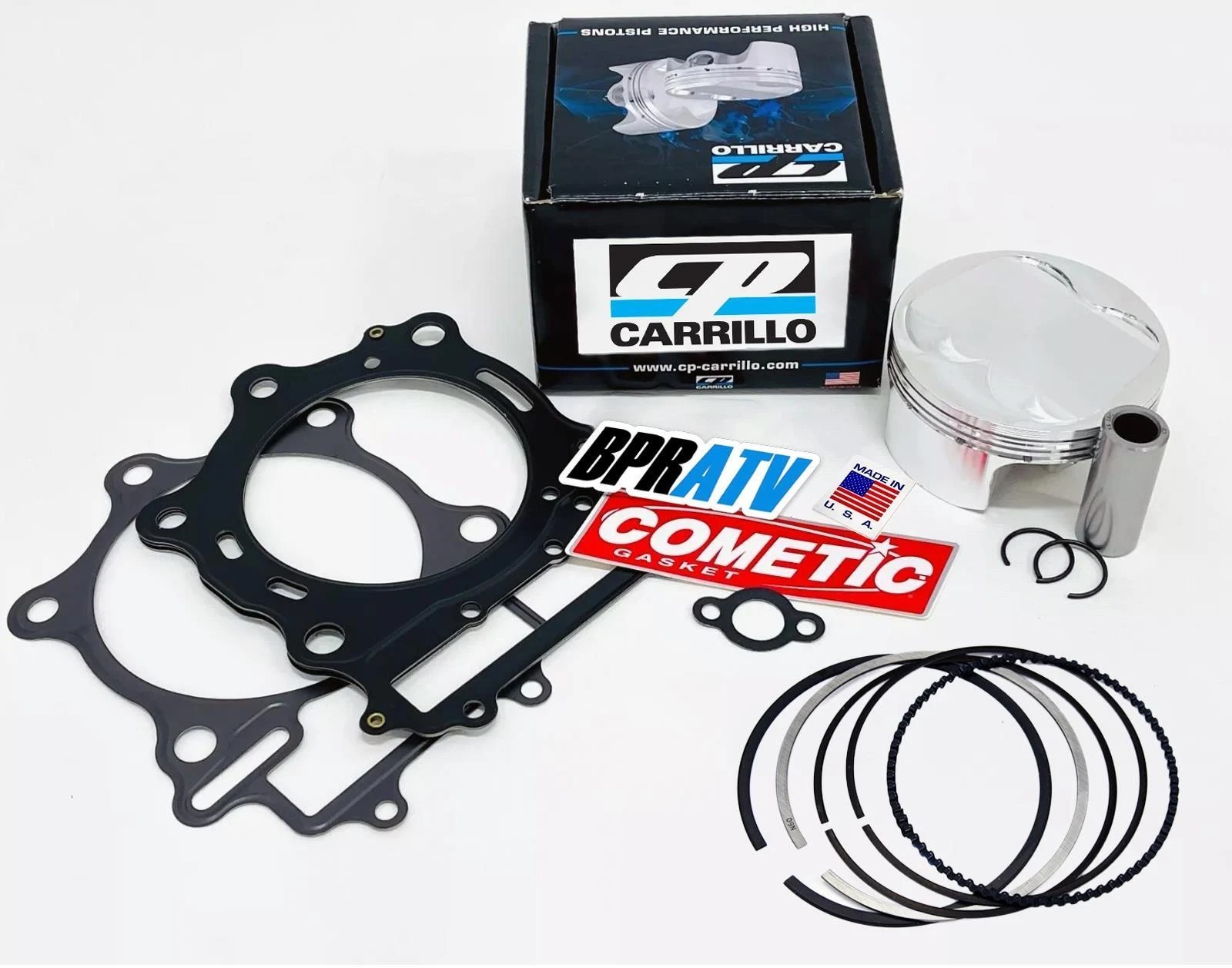 06+ TRX450R TRX 450R 96mm 96 12.5:1 Stock Bore CP Race Piston Cometic Gaskets