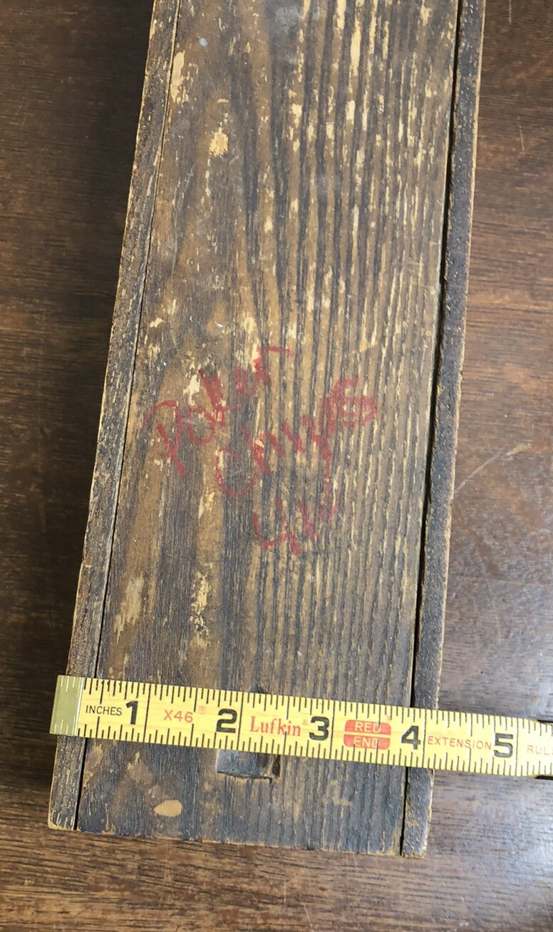 Vintage Wooden Crate Repair Outfit For The Quick Detachable Tire B.F. Goodrich