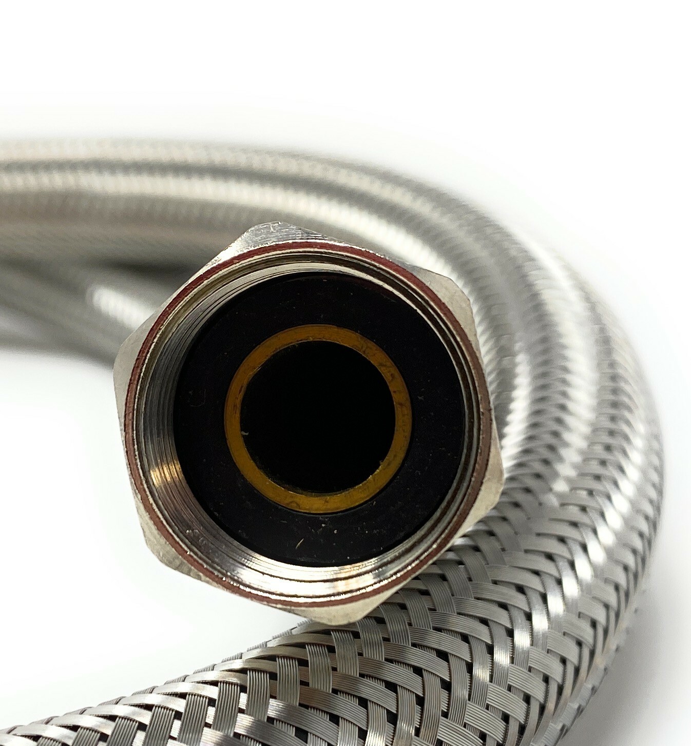 1/2" Water Heater Boiler Hose Flexible Braided Stainless Steel High Pressure