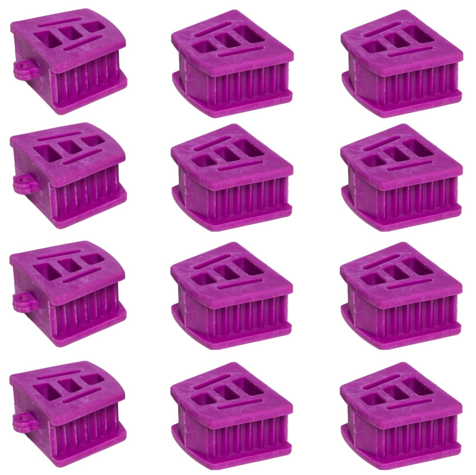 12 Large Adult Autoclave Silicone Mouth Props Bite Block Dental Autoclave