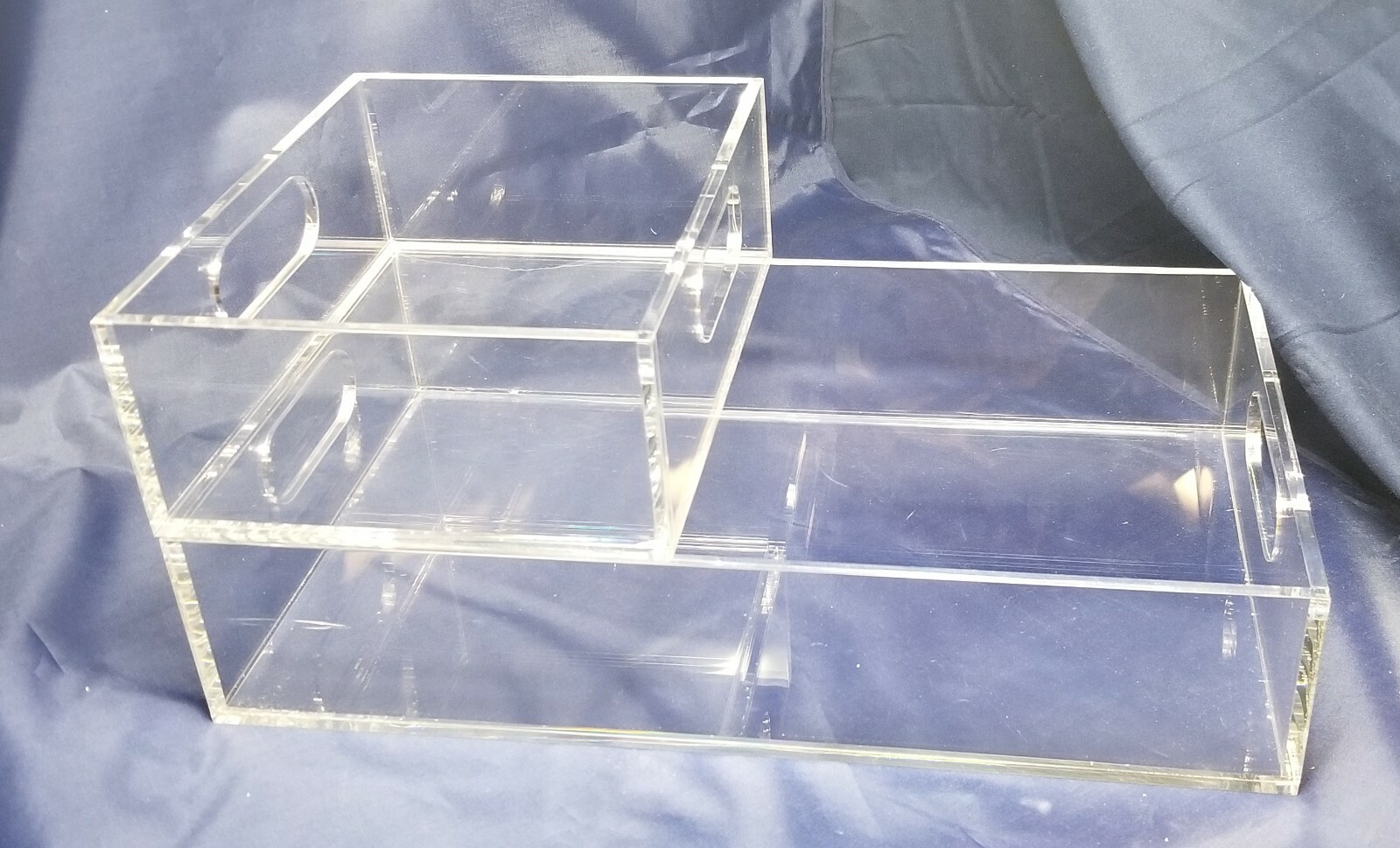 Clear Acrylic 5-Sided Cube 3" x 3" x 3" - Open One Side - FREE SHIPPING