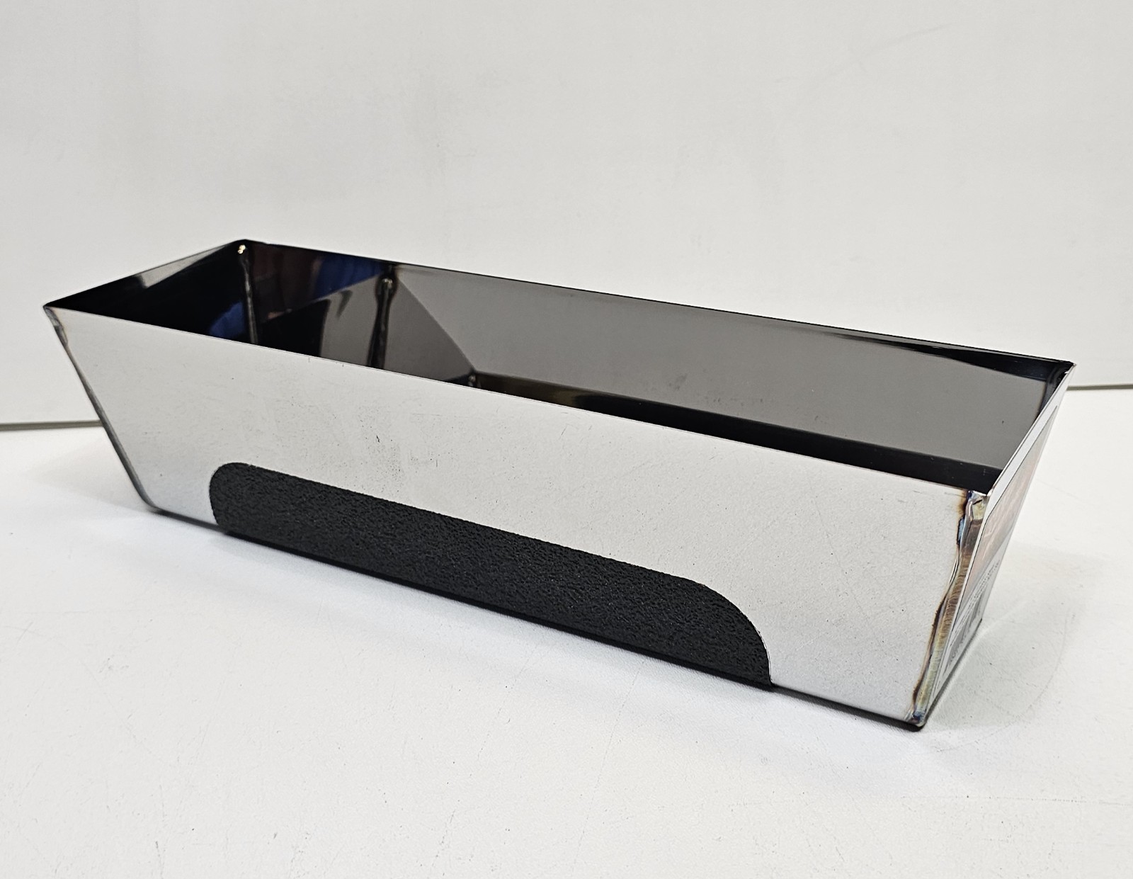 Advance Equipment 12HRG Non Slip Contoured Stainless Steel Heliarc Mud Pan, 12"