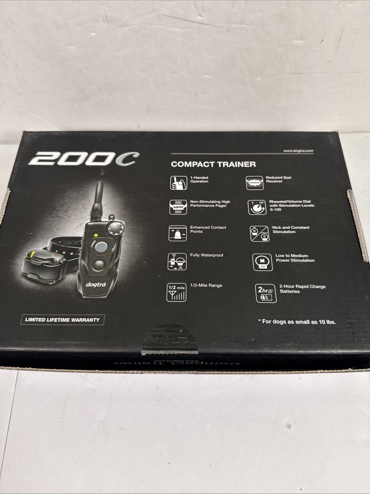 Dogtra 200C Compact Remote Dog Training E-Collar System 0.5 Mile Range Untested