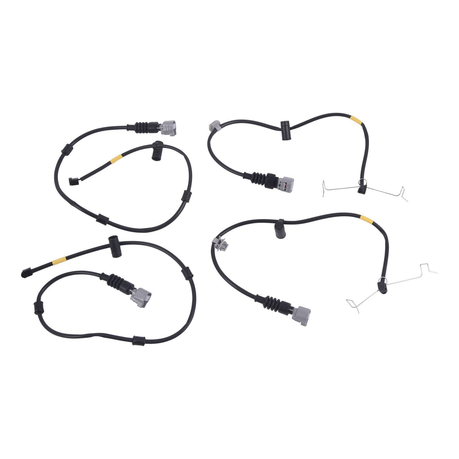 4Pcs Front Rear LH RH Brake Pad Wear Sensor Fits Lexus LS460 09-17 LS600h 10-16