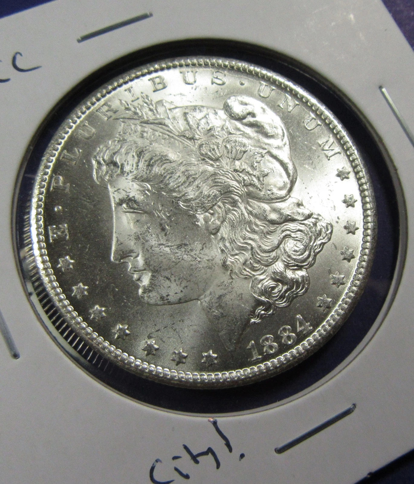 1884-CC Morgan Silver Dolar Carson City