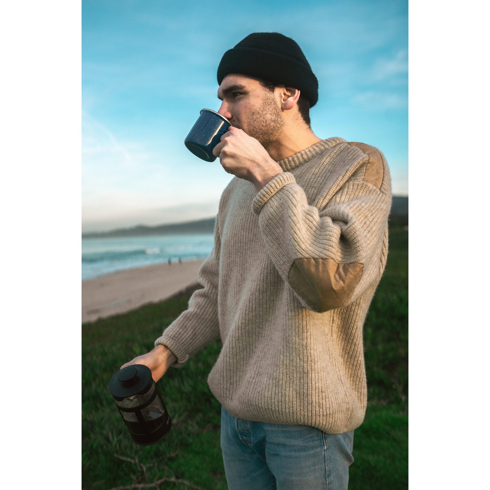 Stansport Enamel Coffee Mug 12 OZ