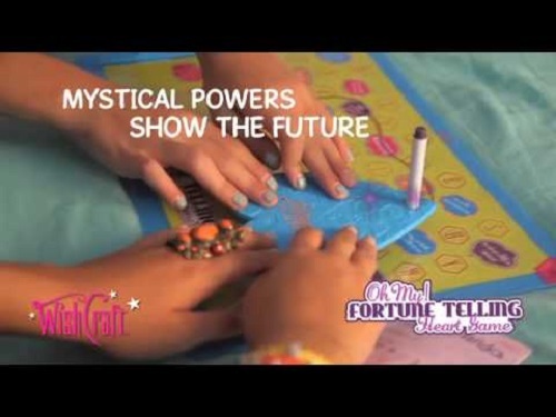 Fortune Telling Heart Game Sleepover School Scout Gypsy Magic Birthday Halloween
