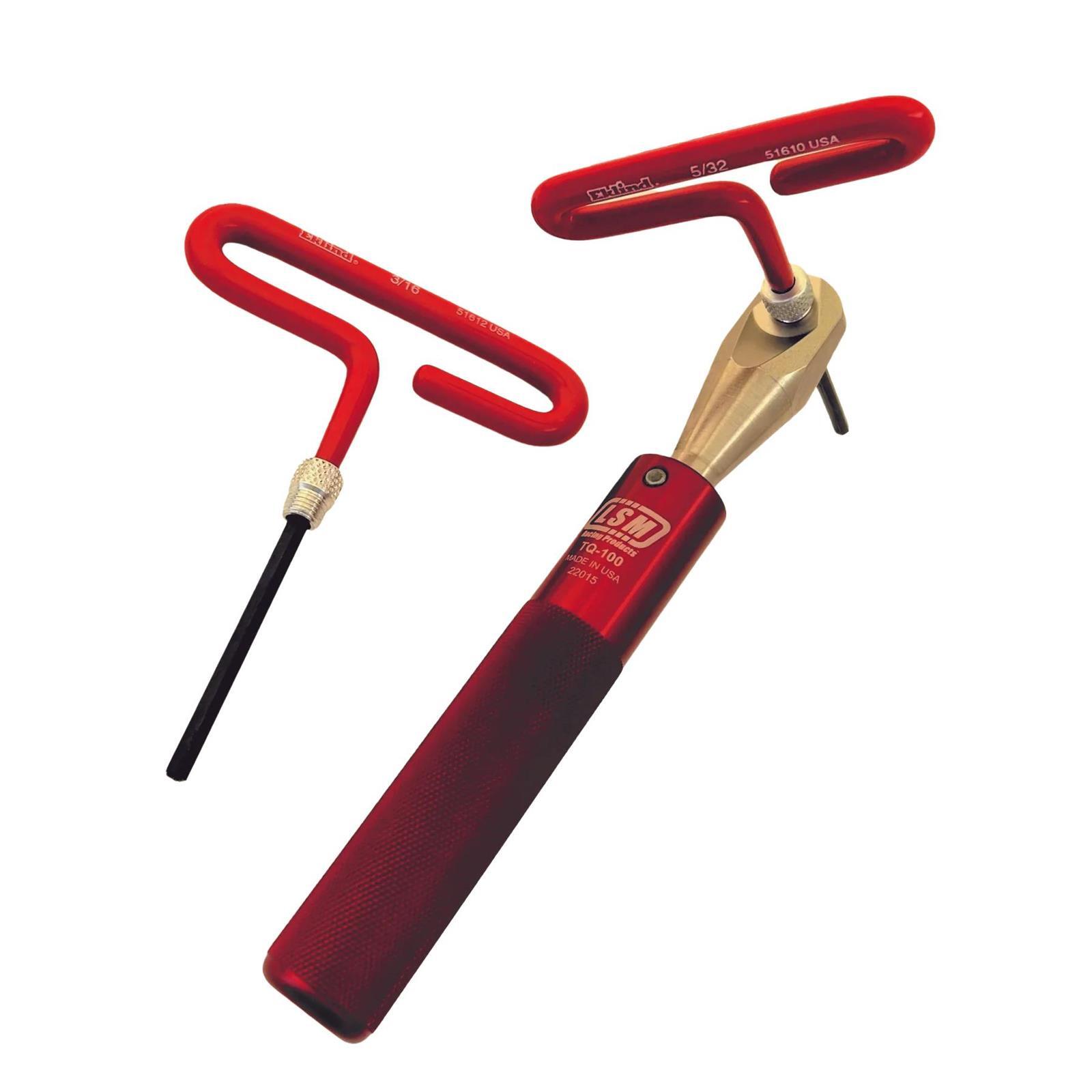 LSM Racing Products TQ-100KIT Valve Lash Adjusting Torque Wrench