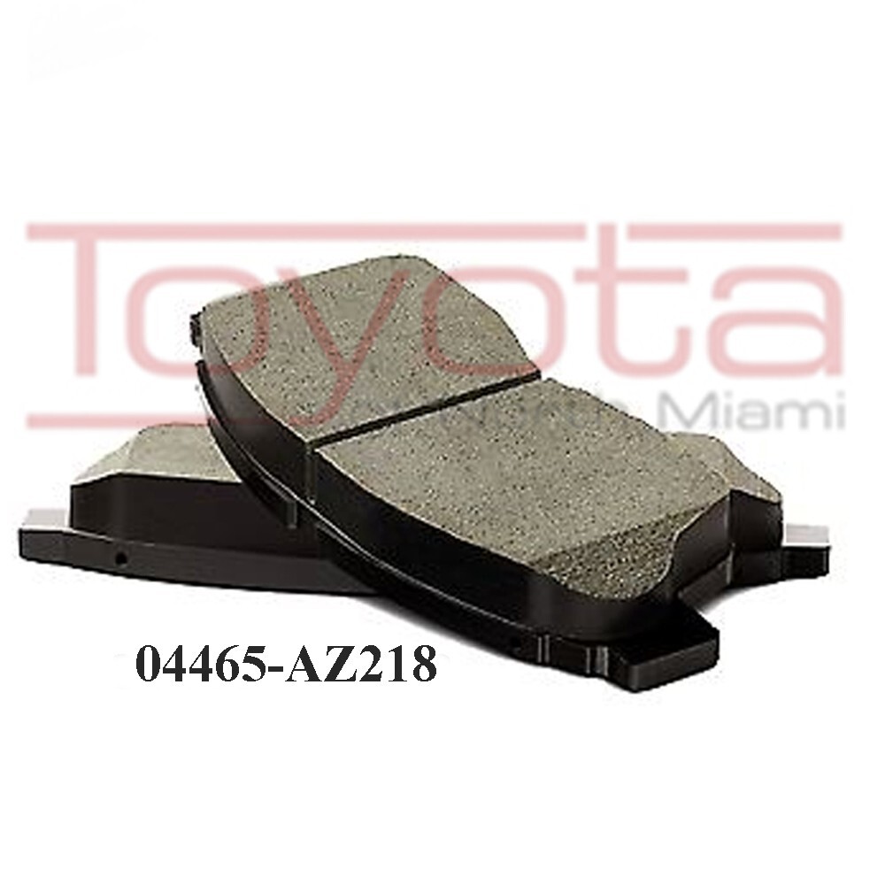 OEM Toyota Corolla Rear Drum Shoes 04495-02050 & Front Brake Pads 04465-AZ218