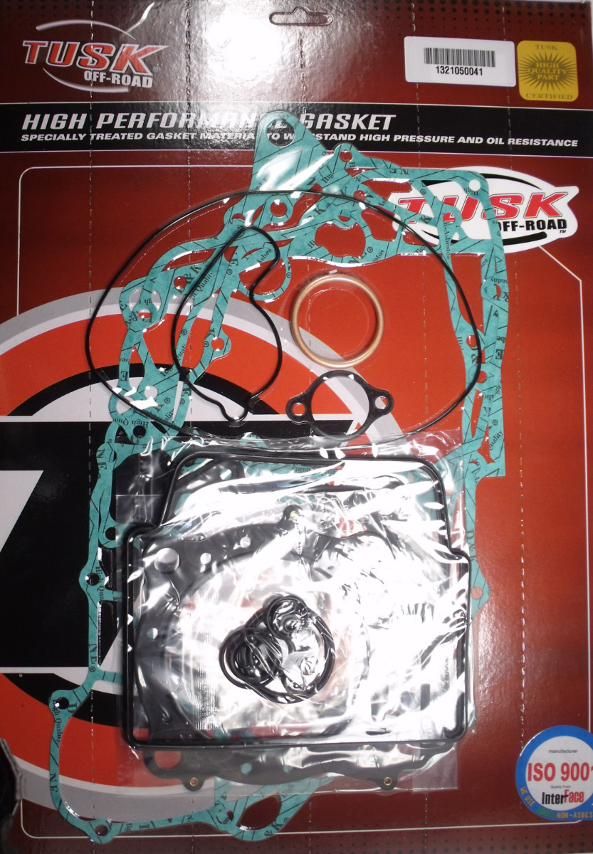 Tusk Complete Gasket Kit Top & Bottom End Engine Set:Honda TRX 450R/ER-ATV-06-14