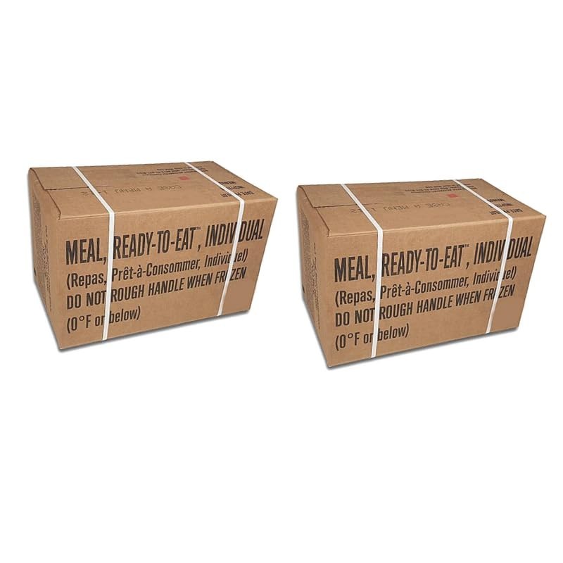 2 Pack MRE Emergency Ready To Eat Meals – Storm & Power Outage Food USA