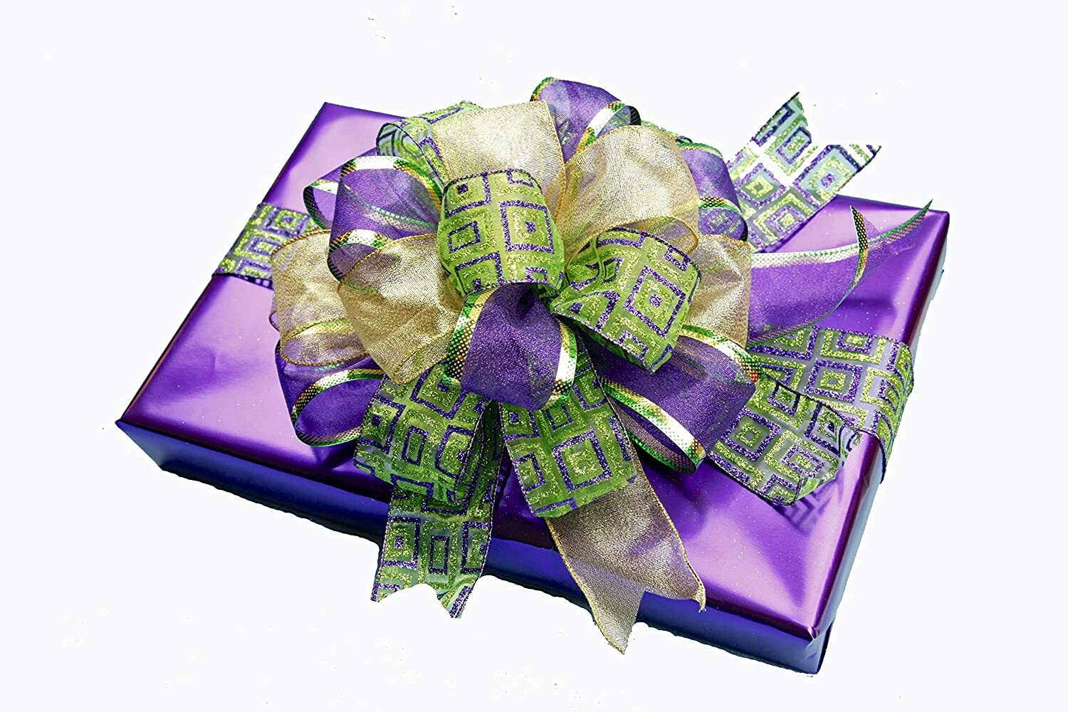 Large Custom Hand Bow Maker 3 Ribbon for Holiday Christmas Wreaths Tree Topper