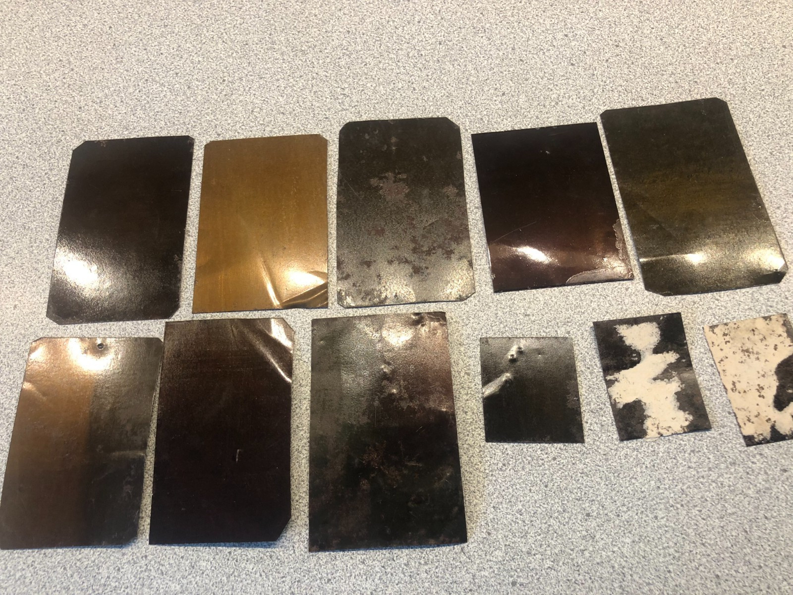 Lot of 11 CIVIL WAR ERA TINTYPE'S - Mixed Lot-Children-Adults-Military c.1860s