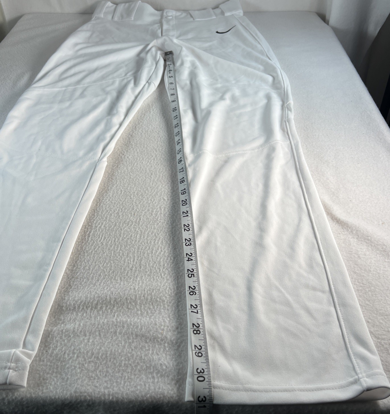 Nike Vapor Pro Baseball Pants Mens Size Small White NWOT