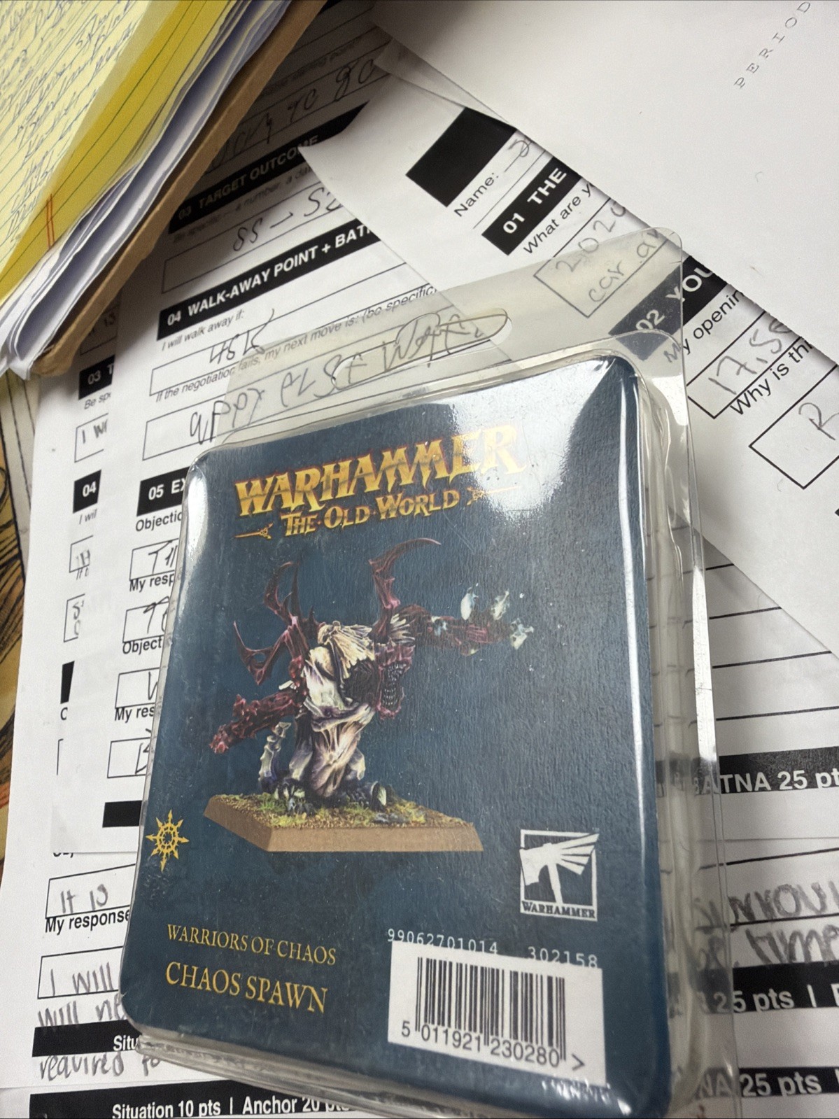 Warhammer: The Old World: Warriors of Chaos: Chaos Spawn: Rare OOP Metal