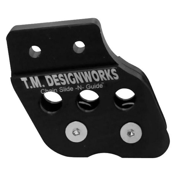 TM Designworks Rear Chain Guide w/ Dual Rollers Raptor 125 250 350 Black All
