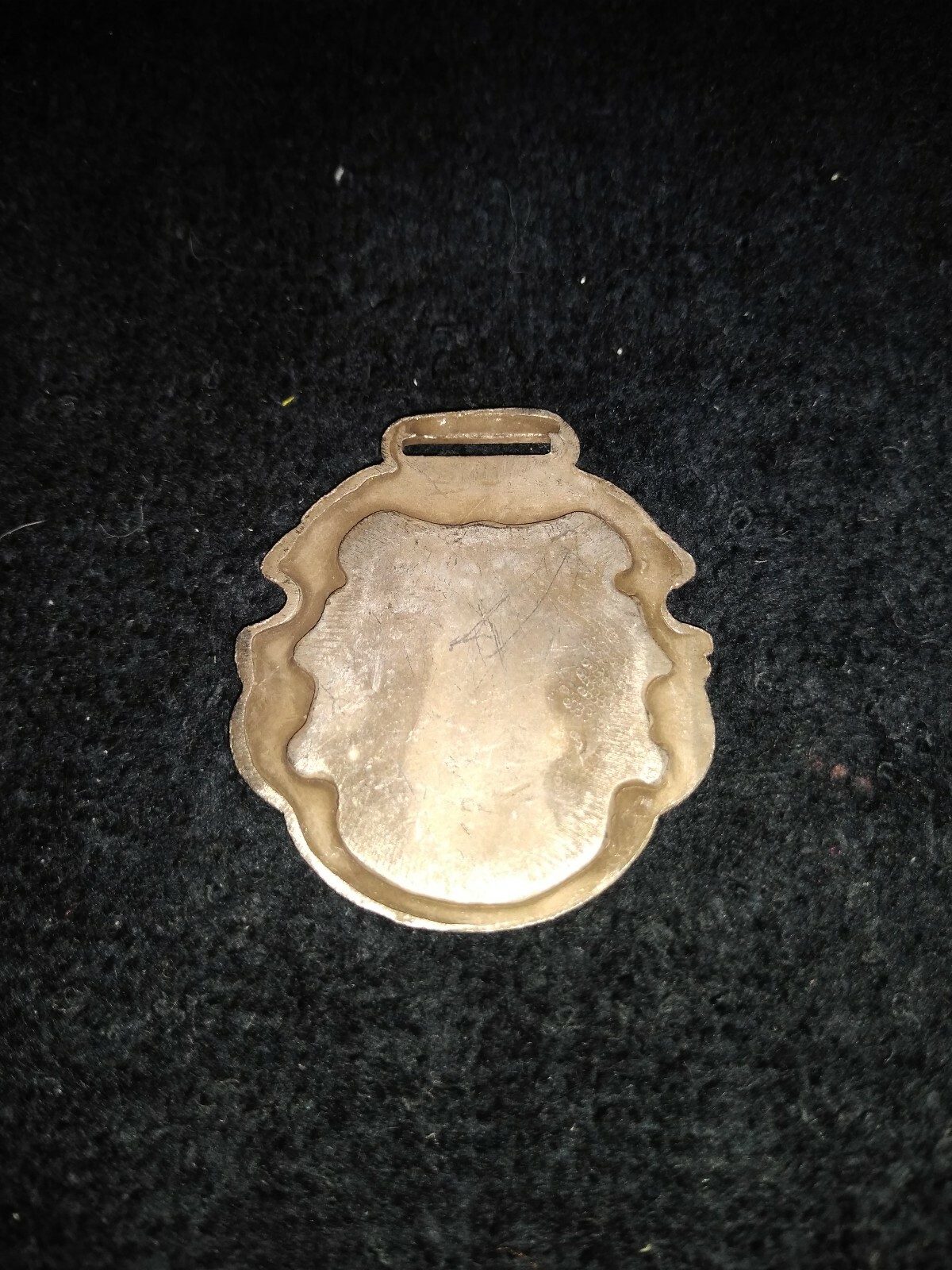 Winchester Repeating Arms Wàtch Fob 2 1/2 x 1 1/2 polished SS Very Nice