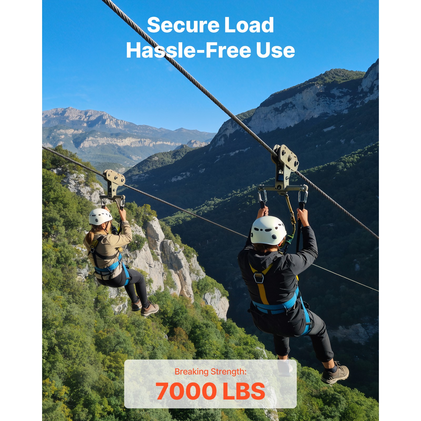 Uimoso Galvanized Carbon Steel Wire Rope 1/4 in 7x19, 250 ft Cable for Railing