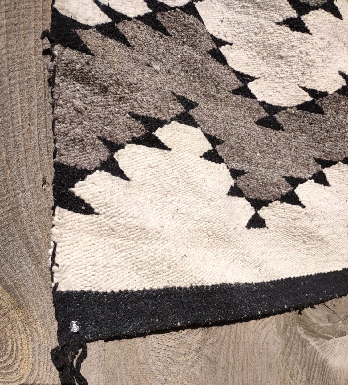 Navajo Rug Antique Native American Indian Blanket JB Moore 1920 58 x 45