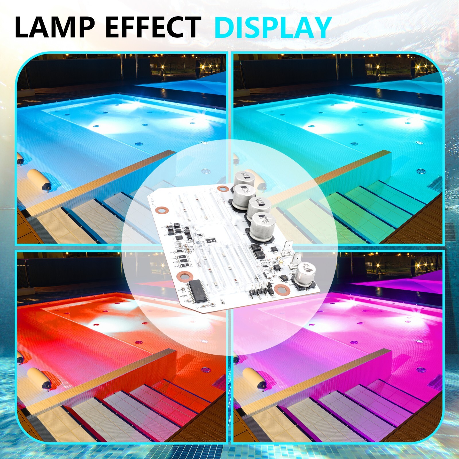 619818Z LED Light Engine Board Kit For IntelliBrite 5G Color LED Pool Light PCBA