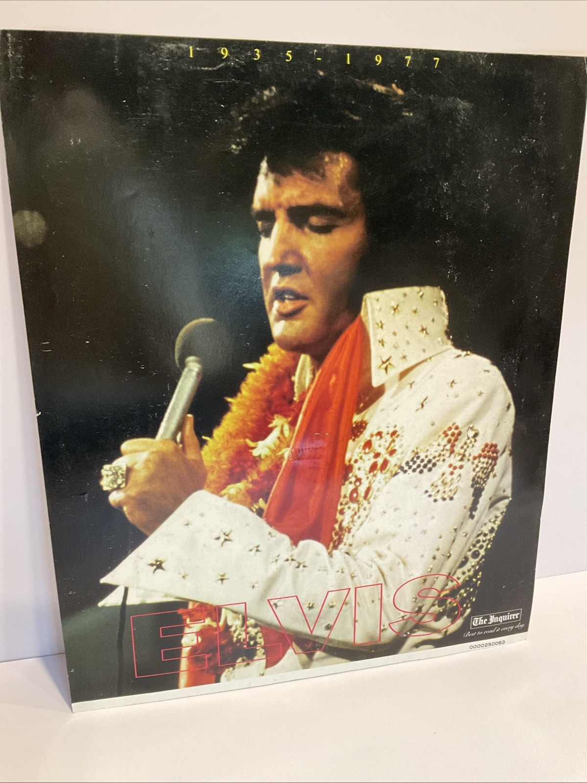 Elvis Presley 1935–1977 Memorial Print Poster “The Inquirer” Numbered 0000250083