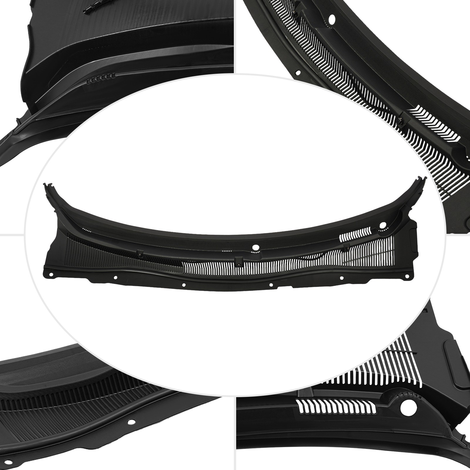 Front Windshield Wiper Cowl Cover Panel Grille Replace For 2013-2019 Ford Taurus