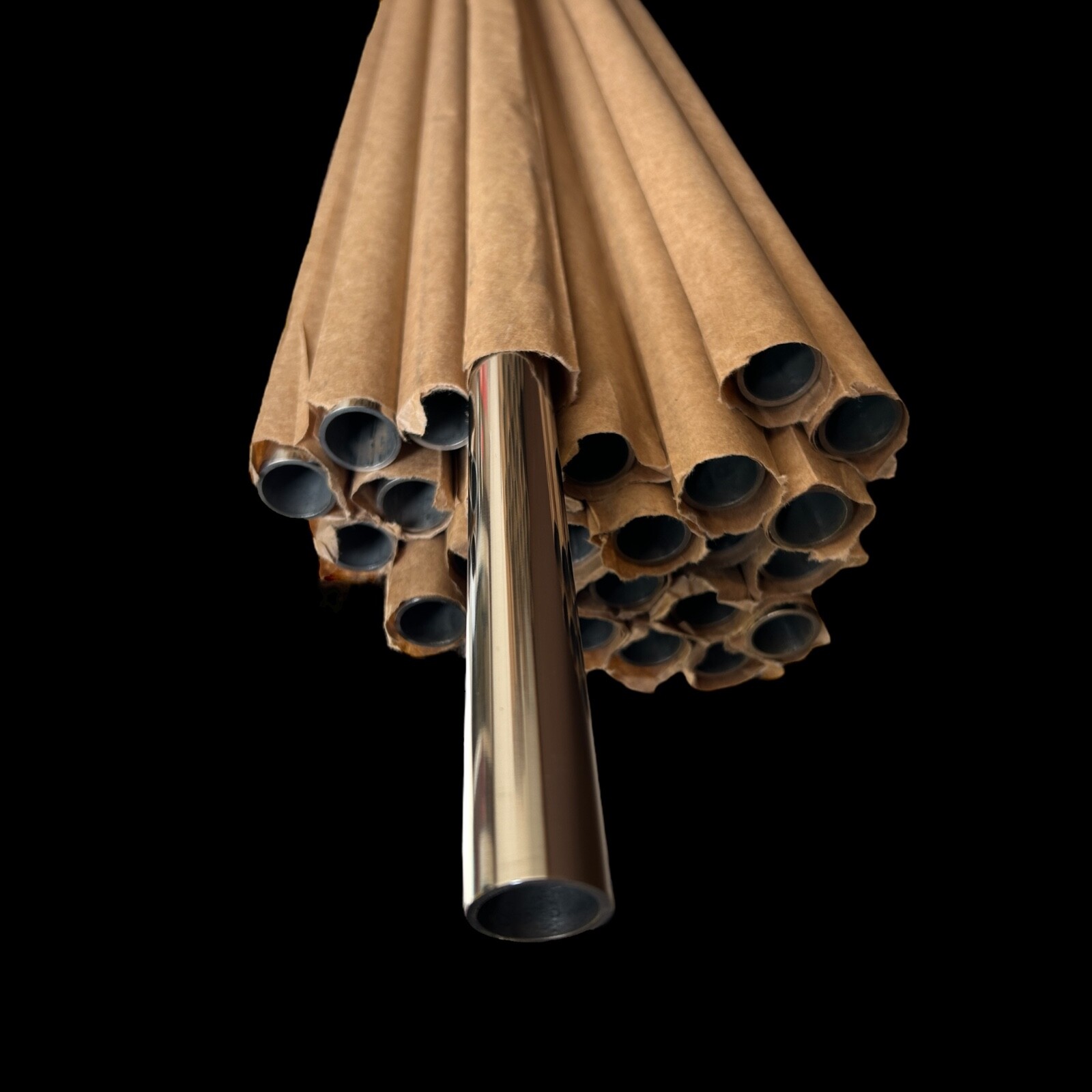 EVERMOUNT 6' or 8' Heavy Duty 316 STAINLESS flag pole 1” diameter Made in USA