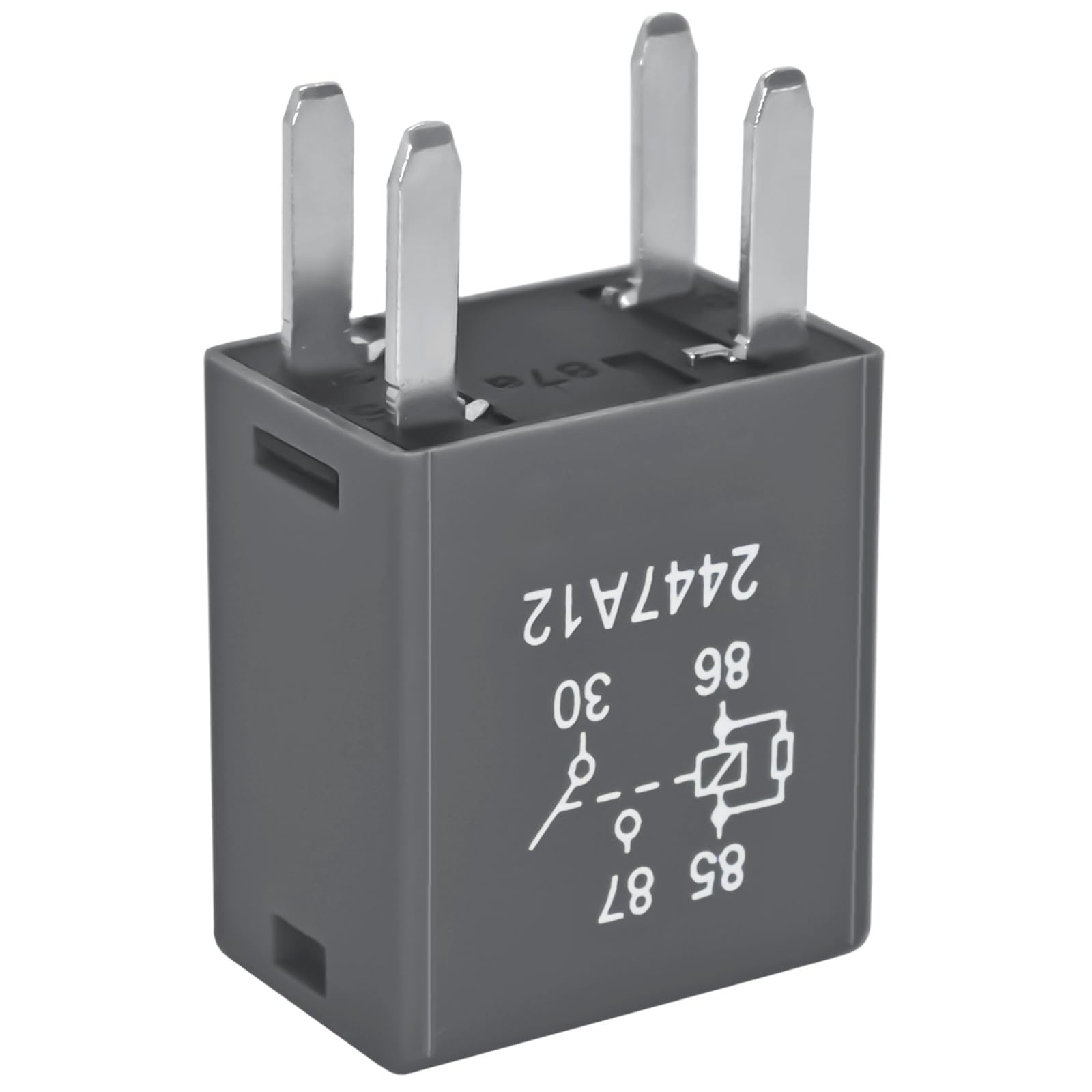 15328866 Automotive Relay (Pack of 2), 12VDC 20A 4 Terminal Multi-Use Relay...