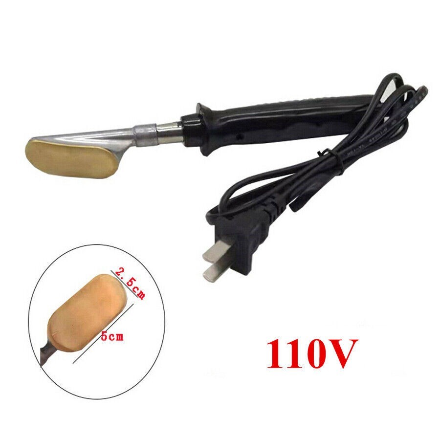 Car Bumper Repair Kit Hot Stapler Iron Plastic Welding Smoothing Leveling Tool