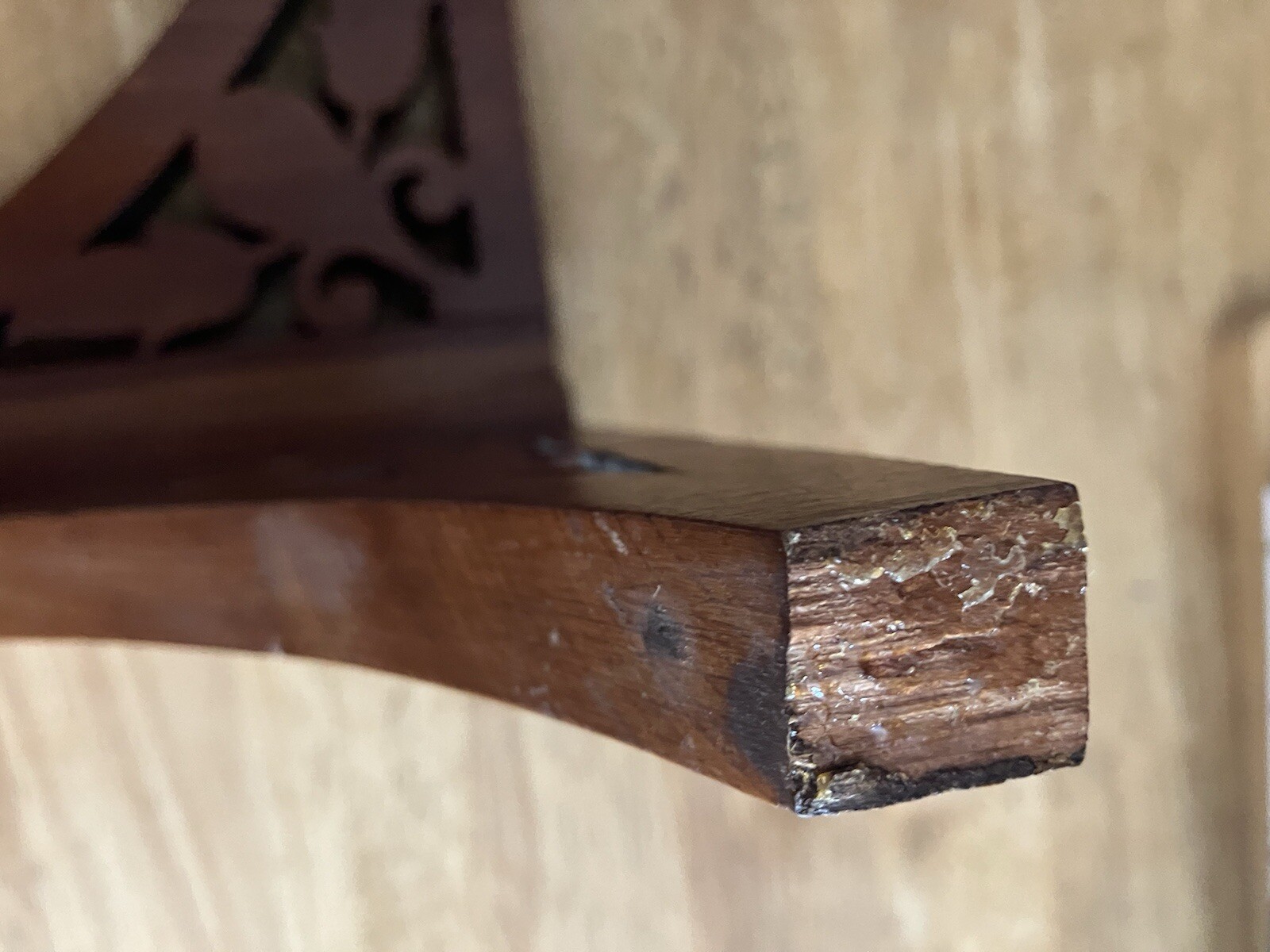 Carved Wooden Bracket Corner Piece Set Victorian Furniture Architectural Salvage